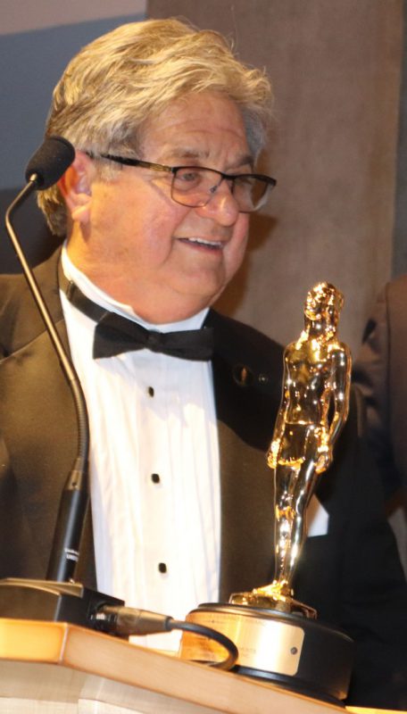Mike winning Fernando Award 2019